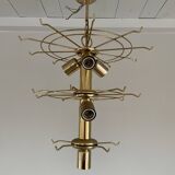 Murano leaf chandelier, 1970s