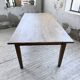 Oak farmhouse table 1950 212cm