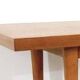 Scandinavian dining table in teak