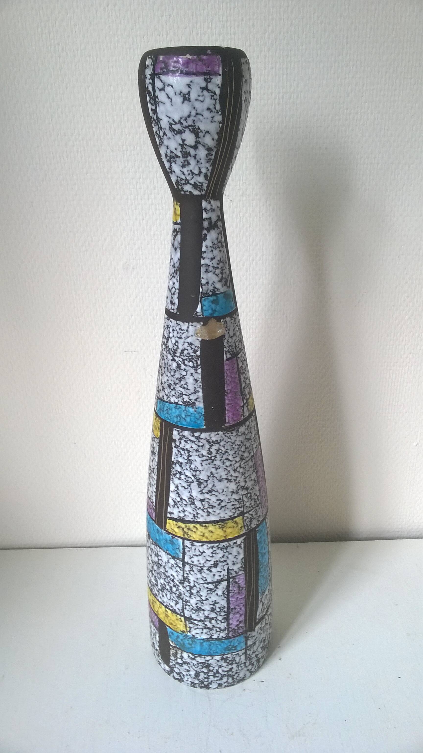 West Germany ceramic vase c.1960