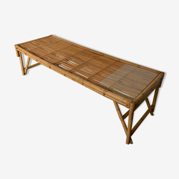 Daybed rotin daybed vintage