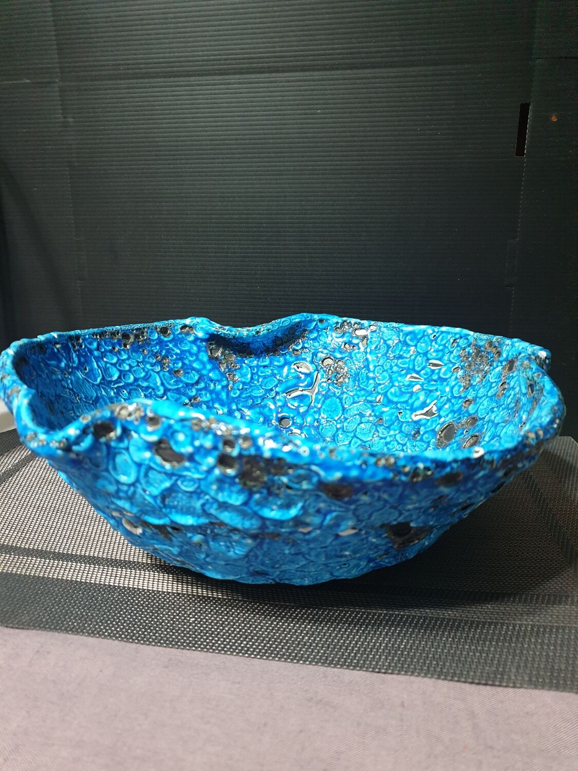 Large sea foam bowl Vallauris 1960
