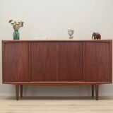 Teak highboard, Danish design, 1960s, production: Omann Jun