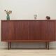 Buffet haut en teck, design danois, années 1960, production : Omann Jun