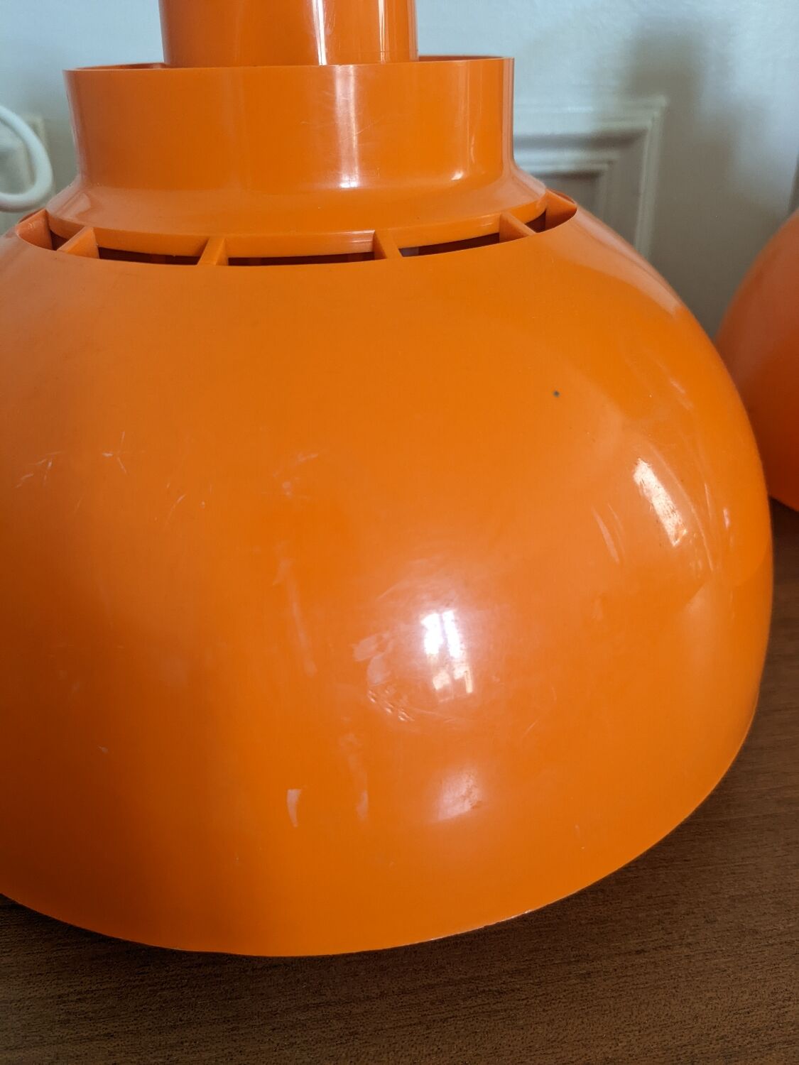 Pair of Danish Minisol pendant lights