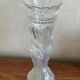 Glass vase hand cornucopia