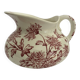 Pitcher, old chrysanthemum jug, Longwy