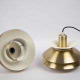 Pair of Danish vintage pendant lamps Top lamper 774 from 1980s