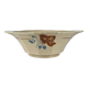 Salad bowl / soup tureen without lid Sarreguemines flower pattern, first me.