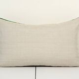 Ikat velvet pillow cover