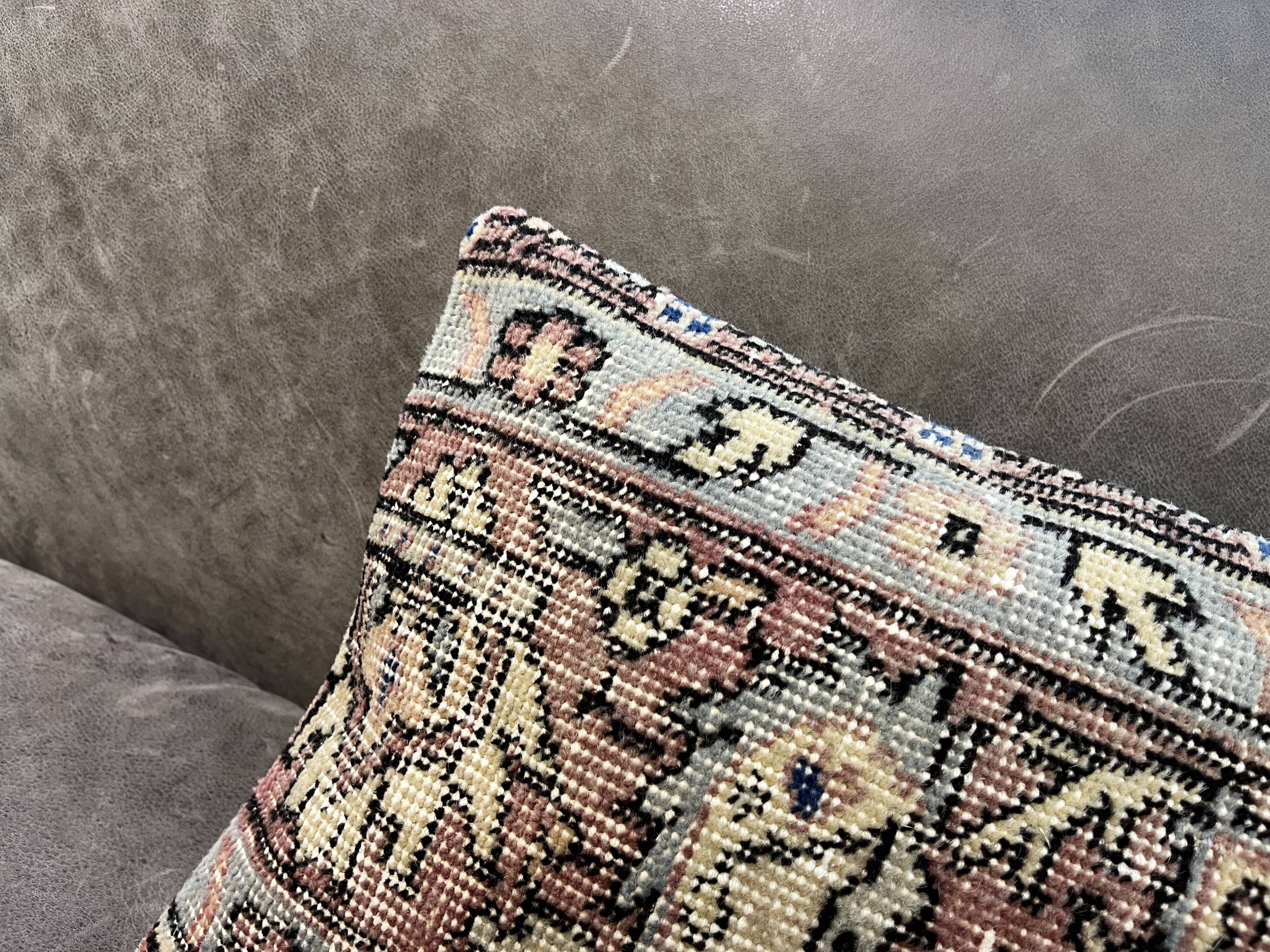 Hand Made Wool Faded Cushion