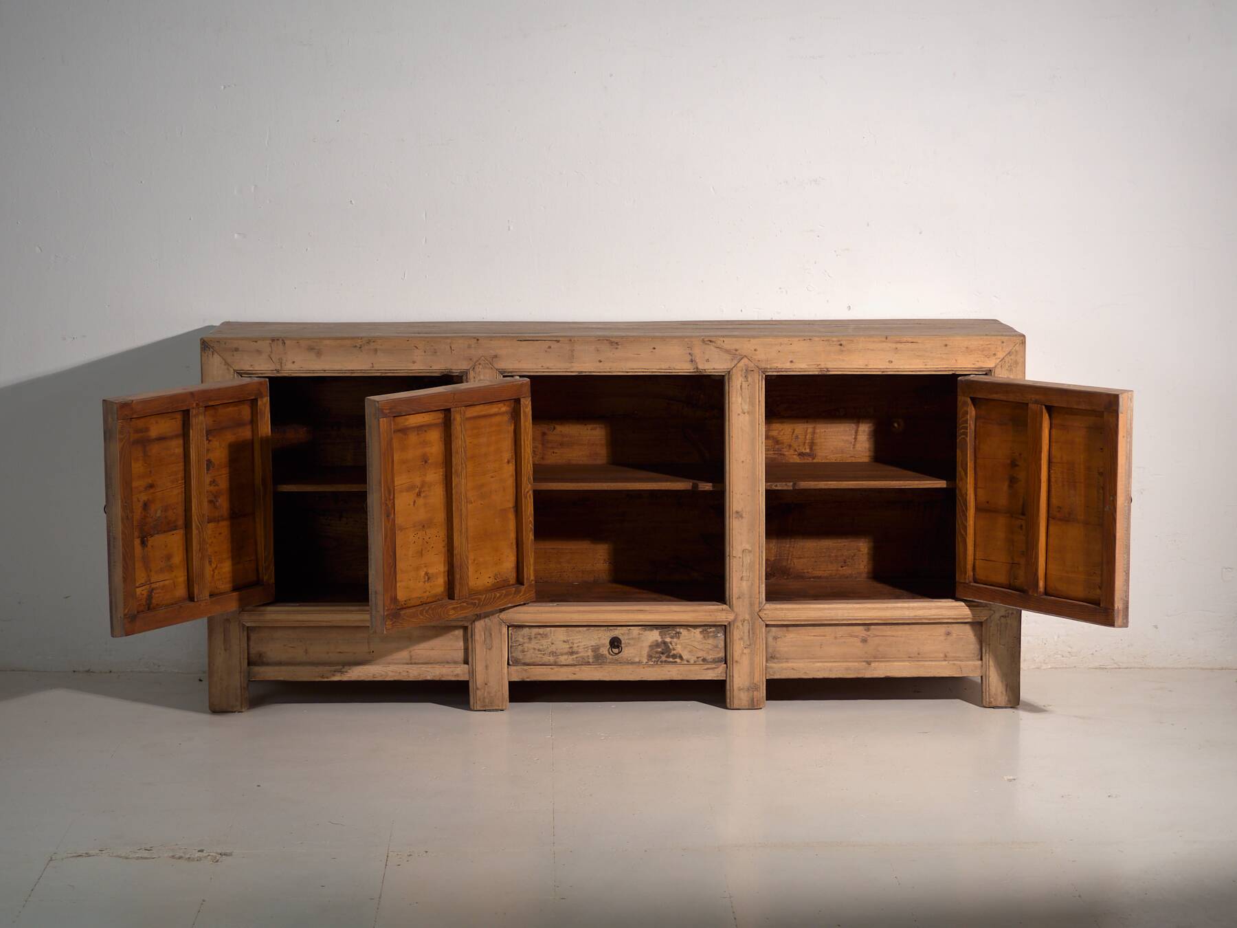 Antique sideboard with three doors (circa 1900) #38