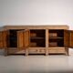 Antique sideboard with three doors (circa 1900) #38