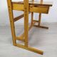Vintage pine shelf desk