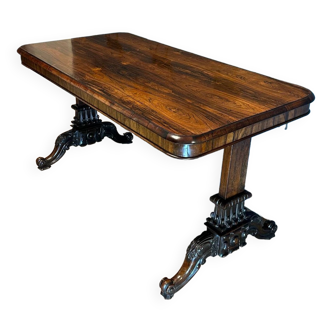 Antique library table