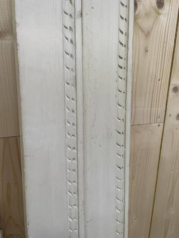 Lit en cannage et peint de style Louis XVI 200/180 cm