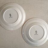 3 plates Gien Pont aux choux