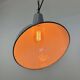 Industrial Grey Enamel Factory Pendant Lamp, 1960s