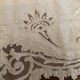 Sheet with embroidered decoration and openwork with cornucopia late nineteenth