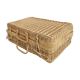 Rattan suitcase