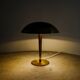 Vintage Finnish "5061" Brass Table Lamp by Paavo Tynell for Taito, 1940s