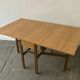 1960s Mid-Century vintage extendable drop leaf Formica dining table