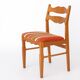 Set of 4 Henning Kjærnulf Oak Dining Chairs | Danish | EG Møbler | 1970s