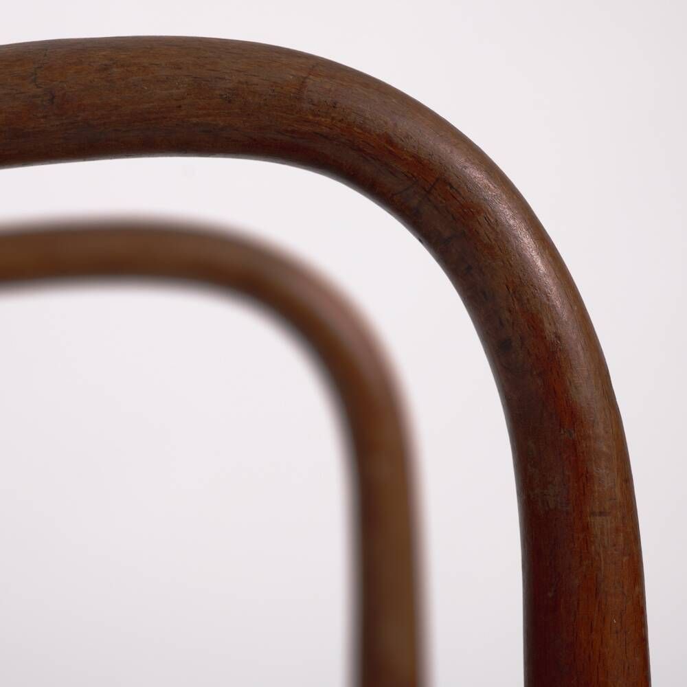 Antique set of Michael Thonet wicker and bentwood childrens chairs, 2