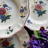 8 plates Sarreguemines Digoin