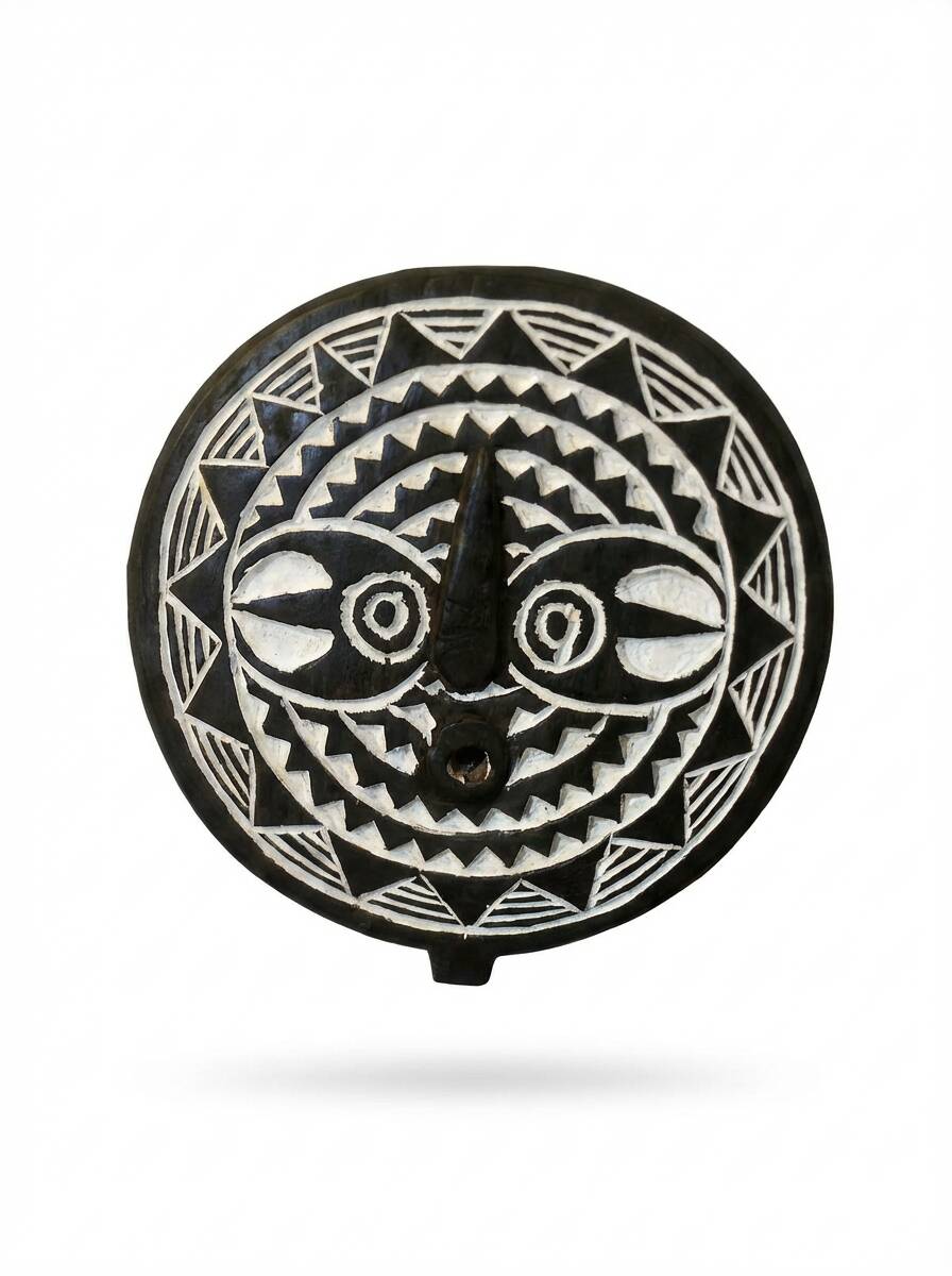The Solar Pentacle — 5 wall masks Ø40cm