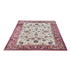 Burgundy wool oriental-style carpet Prado Belutch Belgium 160x230cm