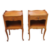 Pair of bedside table Louis XV