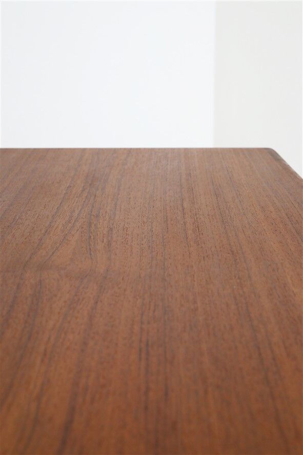 Bernhard Pedersen & Søn teak sideboard with tambour doors / Danish Mid-Century Modern design / 1960s