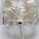 Pair of Scandinavian glass wall lamps, Vitrika, circa 1960