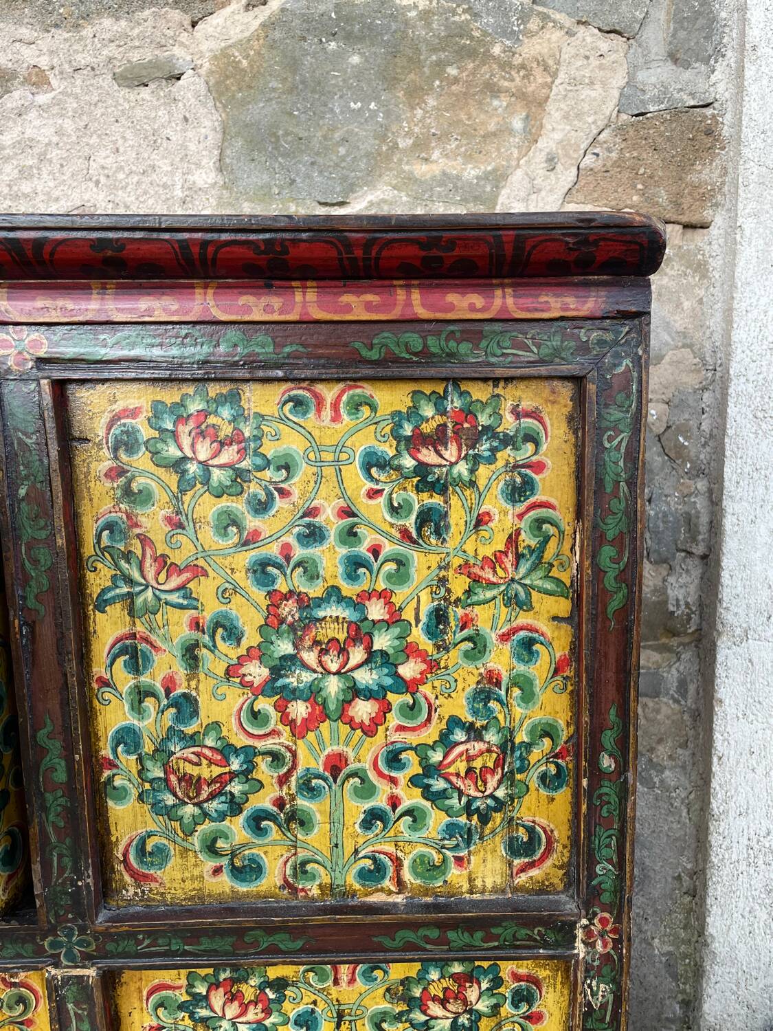 Late 19th century Tibetan furniture