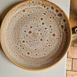 Set of 12 flat plates, Niderviller Fauve model