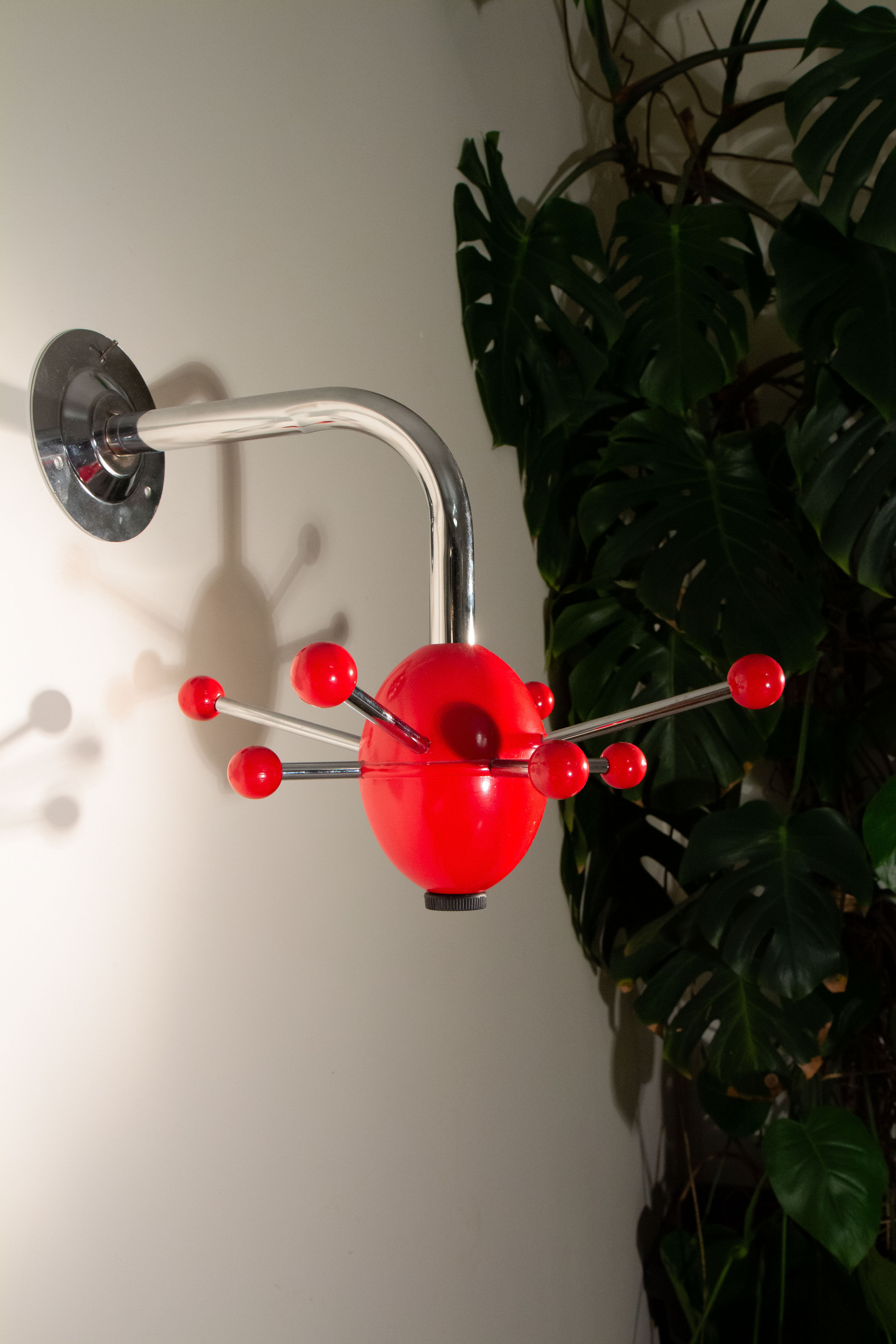 Sputnik wall coat rack