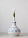 Lladró porcelain table lamp with flowers circa 1960 (44 cm)