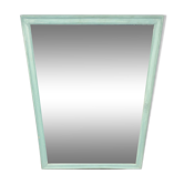 Ancient water green mirror - 91x65cm