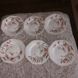 6 Dessert plates