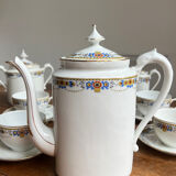 Ancien service à café en porcelaine de Limoges – années 1920