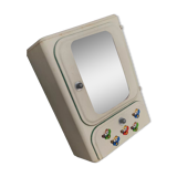 Vintage sheet metal medicine cabinet