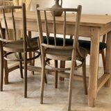 Solid oak farmhouse table – small size,