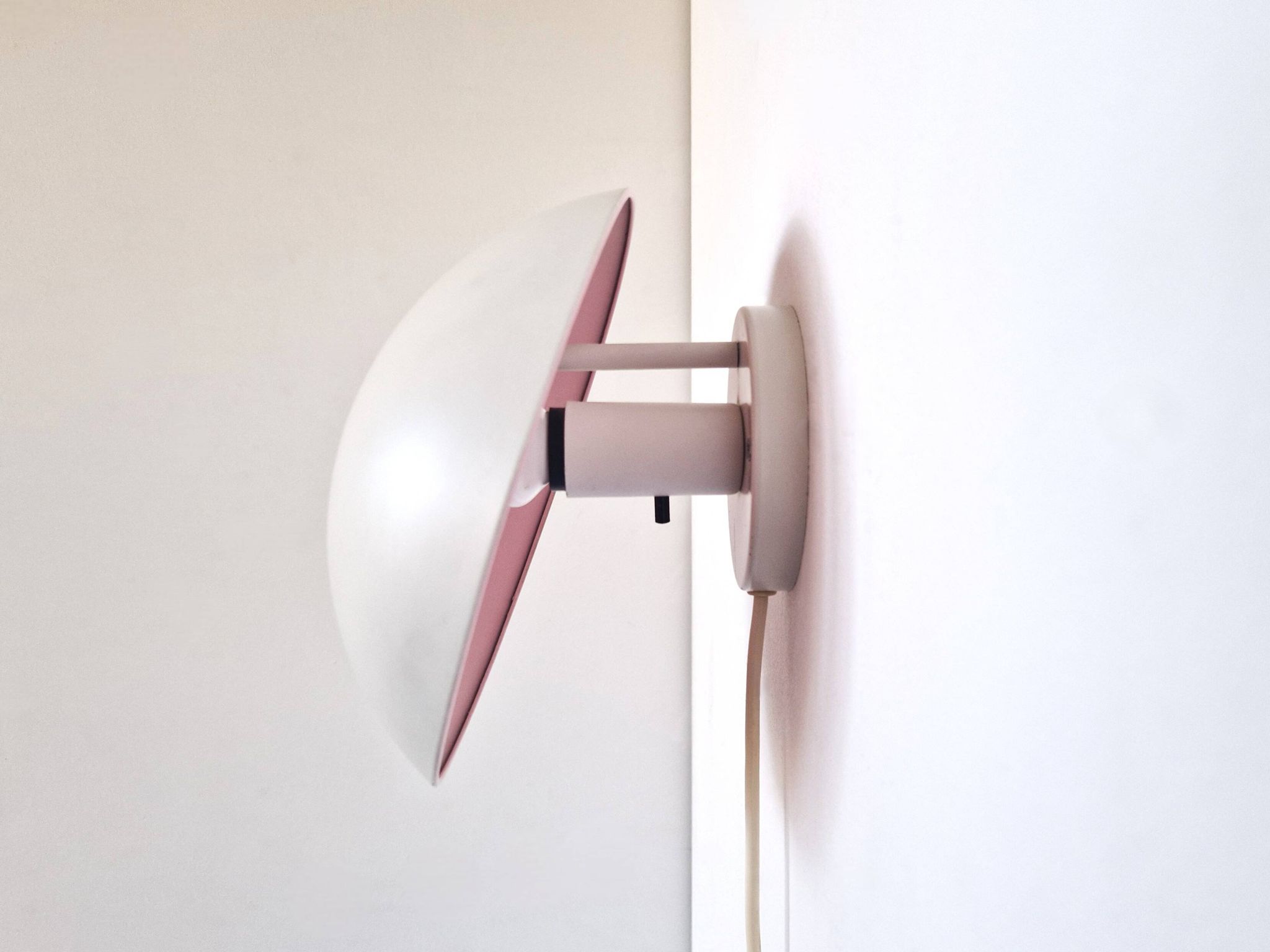 Early PH Hat wall lamp by Poul Henningsen for Louis Poulsen, Denmark 1960's