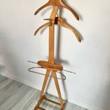 Valet de chambre vintage en hêtre – Fratelli Reguitti, design 1950, mobilie