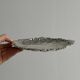 round plate shell decoration silver-plated