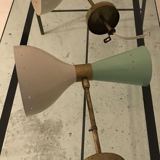Pair wall sconces 1950