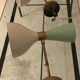 Pair wall sconces 1950