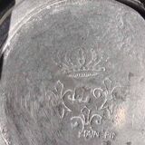 Fine pewter milk jug