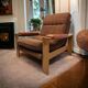 Ensemble de 2 fauteuils vintage / fauteuils club / fauteuils vintage